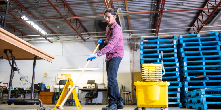 Warehouse Cleaning