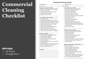 The Ultimate Commercial Cleaning Checklist for Perth Businesses