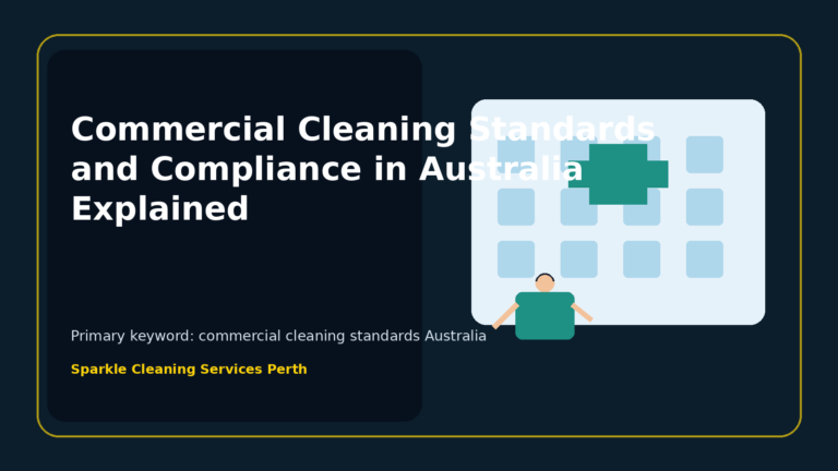Commercial Cleaning Standards and Compliance in Australia Explained