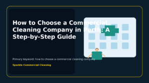 How to Choose a Commercial Cleaning Company in Perth: A Step-by-Step Guide
